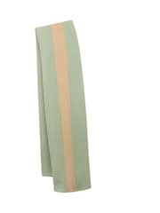 PixieGirl Green Stripe Wide Leg Scuba Trousers - Image 6 of 6