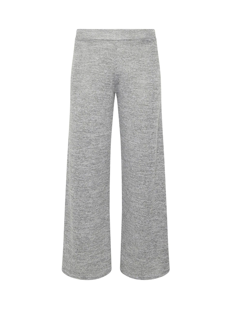 PixieGirl Petite Grey Soft Touch Wide Leg Trousers - Image 5 of 5 PixieGirl Petite Grey Soft Touch Wide Leg Trousers - Image 5 of 5