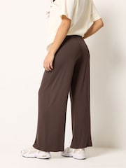 PixieGirl Brown Wide Leg Trousers - Image 3 of 5