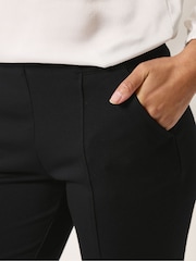 M&Co Black Ponte Seam Detail Trousers - Image 4 of 5