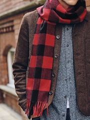 Red/Black Buffalo - Cachecol xadrez - Imagem 3 de 6