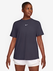 Gris parrilla - Camiseta de manga corta Nike One Relaxed Dri-FIT - Imagen 1 de 3