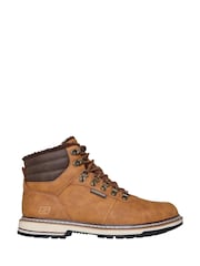 Skechers Chestnut Brown Corado Memphis Waterproof Boots - Image 1 of 5