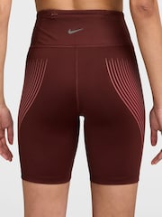 Nike Mystic Date Brown Swift High-Waisted 7" Running Shorts - Image 2 of 5