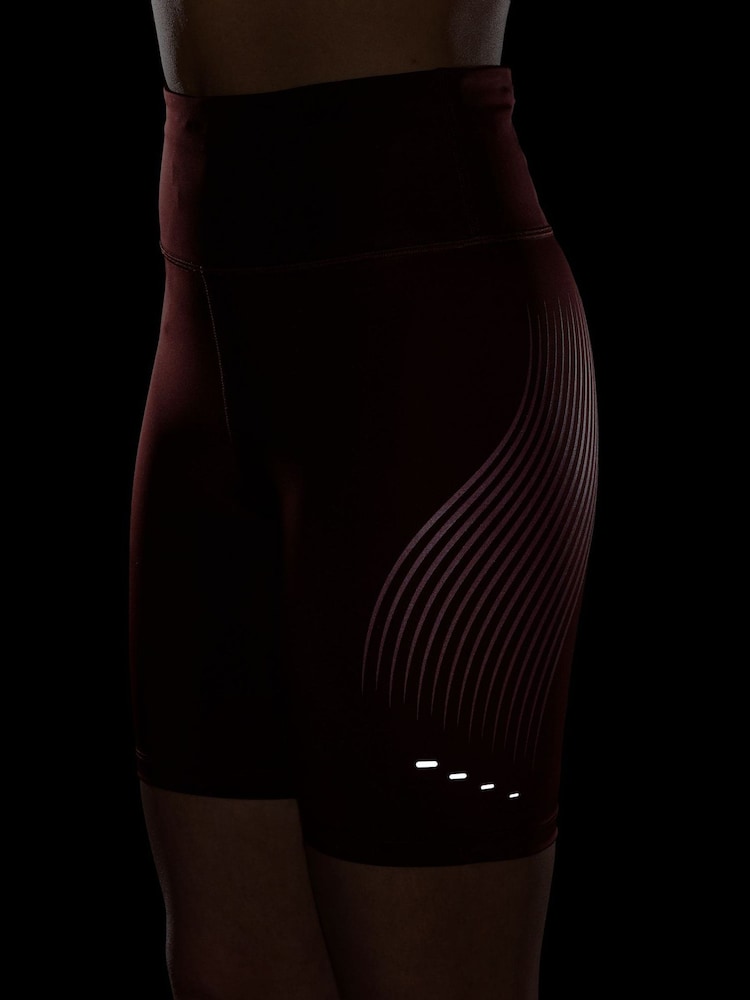 Nike Mystic Date Brown Swift High-Waisted 7" Running Shorts - Image 5 of 5 Nike Mystic Date Brown Swift High-Waisted 7" Running Shorts - Image 5 of 5