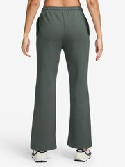 Nike Camo Green Studio Fleece Wide Leg Joggers - Image 2 of 3