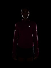 Nike True Berry Swift Dri-FIT UV 1/4-Zip Sweatshirt - Image 4 of 4