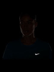Nike Energy Blue Tempo Dri-FIT Short-Sleeve Running Top - Image 4 of 4