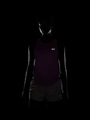 Nike Bold Berry Tempo Dri-FIT Running Vest - Image 4 of 4