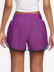 Nike Bold Berry Tempo Dri-FIT Mid Rise Brief Lined Running Shorts - Image 2 of 5