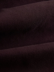Burgundy Red Straight Fit Vintage Jeans - Image 2 of 5