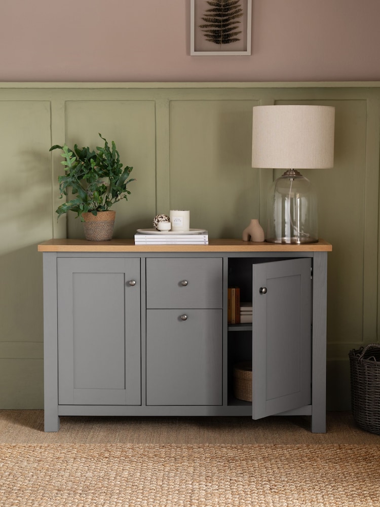 Dove Grey Malvern Large Sideboard - Image 2 of 3 Dove Grey Malvern Large Sideboard - Image 2 of 3
