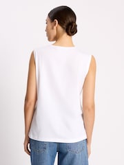 Weiß - Albaray Cotton Tank Top - Bild 2 von 5