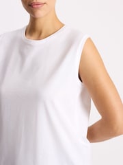 Weiß - Albaray Cotton Tank Top - Bild 3 von 5