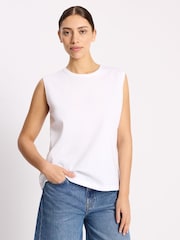 Weiß - Albaray Cotton Tank Top - Bild 4 von 5