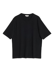 Negru - Albaray Boxy T-Shirt - Imaginea 4 din 4