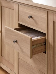 Natural Malvern Oak Effect Sideboard - Image 6 of 10