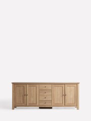 Natural Malvern Oak Effect Sideboard - Image 7 of 10