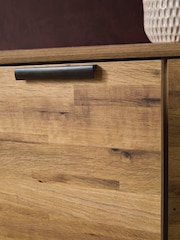Dark Bronx Oak Effect Sideboard - Image 4 of 8