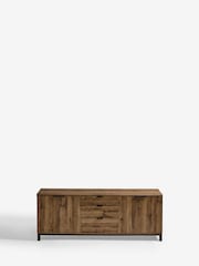 Dark Bronx Oak Effect Sideboard - Image 11 of 11