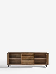 Dark Bronx Oak Effect Sideboard - Image 9 of 11