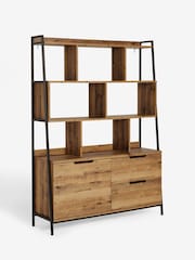Dark Bronx Wide Storage Ladder Shelf - Image 6 of 8