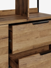 Dark Bronx Wide Storage Ladder Shelf - Image 7 of 8