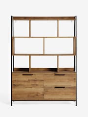 Dark Bronx Wide Storage Ladder Shelf - Image 8 of 8