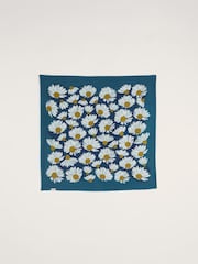 Seasalt Cornwall Blue May Garland Square Scarf - Image 3 of 4