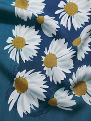 Seasalt Cornwall Blue May Garland Square Scarf - Image 4 of 4