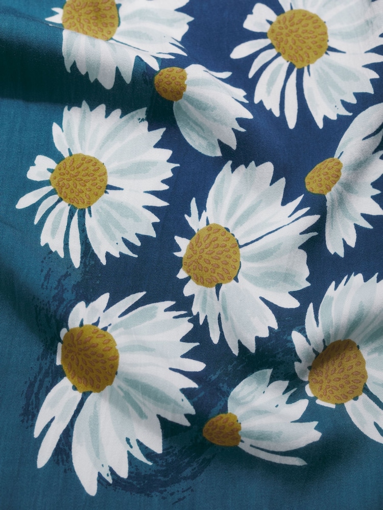 Seasalt Cornwall Blue May Garland Square Scarf - Image 4 of 4