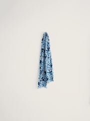 Seasalt Cornwall Blue Larissa Scarf - Image 2 of 5