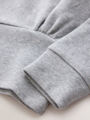 Grey Cosy Rib Fitted Waist Top (3-16yrs) - Image 8 of 8