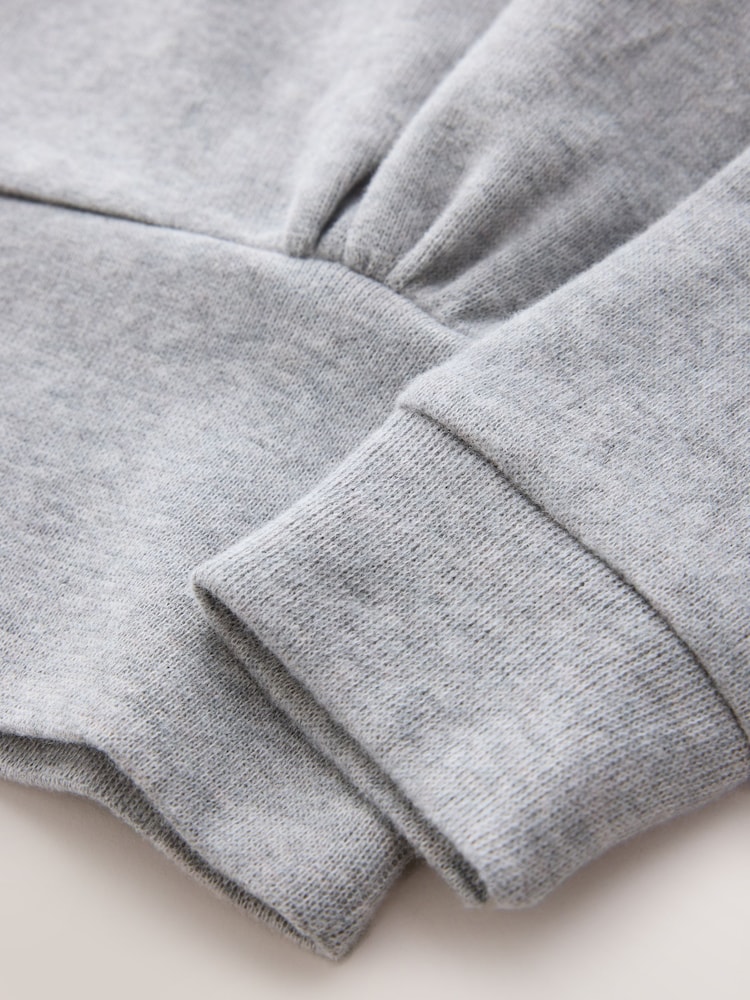 Grey Cosy Rib Fitted Waist Top (3-16yrs) - Image 8 of 8 Grey Cosy Rib Fitted Waist Top (3-16yrs) - Image 8 of 8