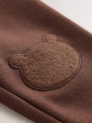 Chocolate Brown Cosy Fleece Lined Leggings (3mths-7yrs) - Image 7 of 7