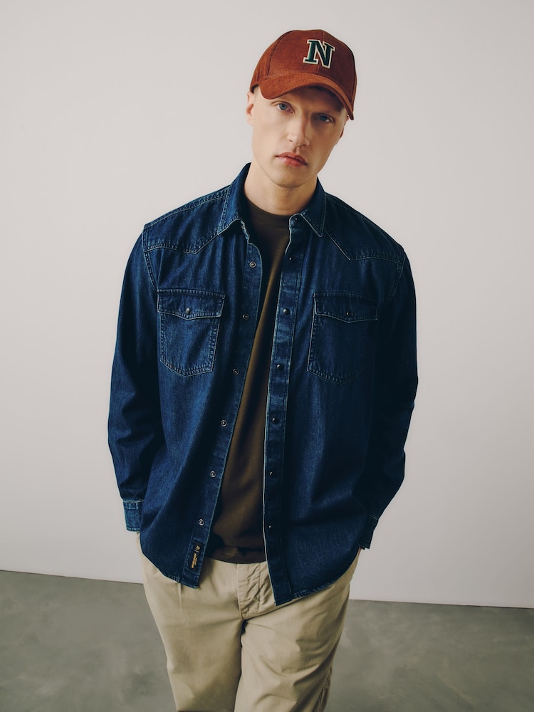 Rust Brown Cord Cap - Image 2 of 6