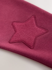 Dark Red Cosy Fleece Lined Leggings (3mths-7yrs) - Image 7 of 8