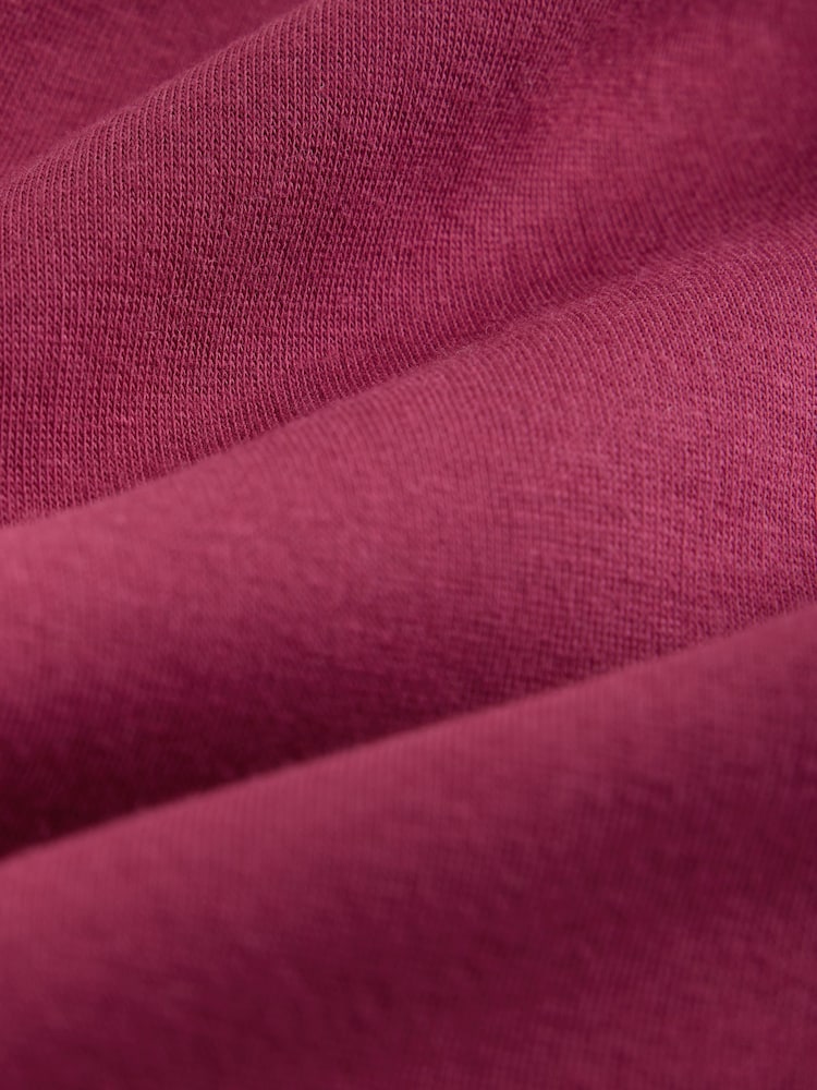Dark Red Cosy Fleece Lined Leggings (3mths-7yrs) - Image 8 of 8