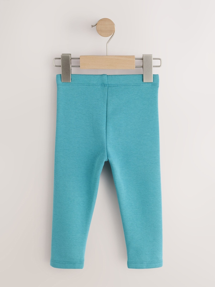 Blågrønn Blå - Koselig fleecefôret Leggings (0 til317år) - Bilde 2 av 4 Blågrønn Blå - Koselig fleecefôret Leggings (0 til317år) - Bilde 2 av 4