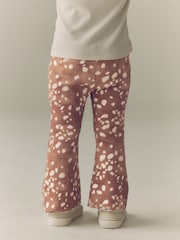 Estampado de ciervo - Leggings acampanados de canalé (3 meses-7 años) - Imagen 4 de 8