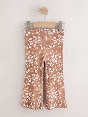 Estampado de ciervo - Leggings acampanados de canalé (3 meses-7 años) - Imagen 5 de 8