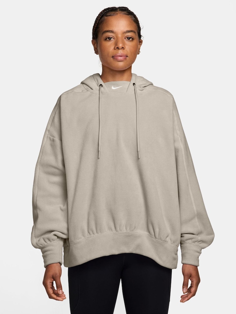Nike Cream One Polar Fleece Hoodie - Image 1 of 5 Nike Cream One Polar Fleece Hoodie - Image 1 of 5