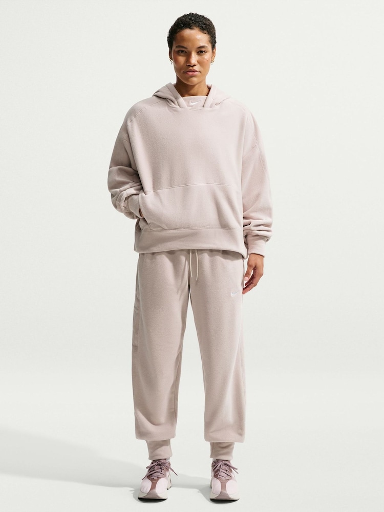 Nike Cream One Polar Fleece Hoodie - Image 2 of 5 Nike Cream One Polar Fleece Hoodie - Image 2 of 5