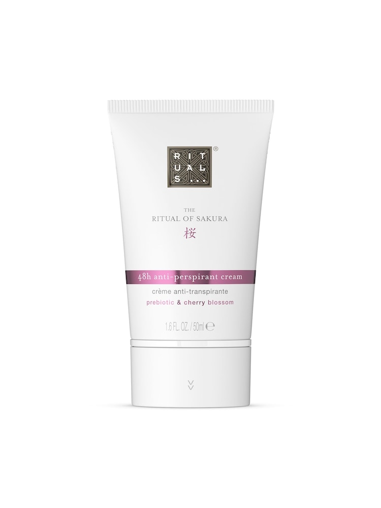 Rituals Cherry Blossom & Rice Milk The Ritual of Jing 48h Anti-Perspirant Cream 50ml - Image 1 of 5 Rituals Cherry Blossom & Rice Milk The Ritual of Jing 48h Anti-Perspirant Cream 50ml - Image 1 of 5