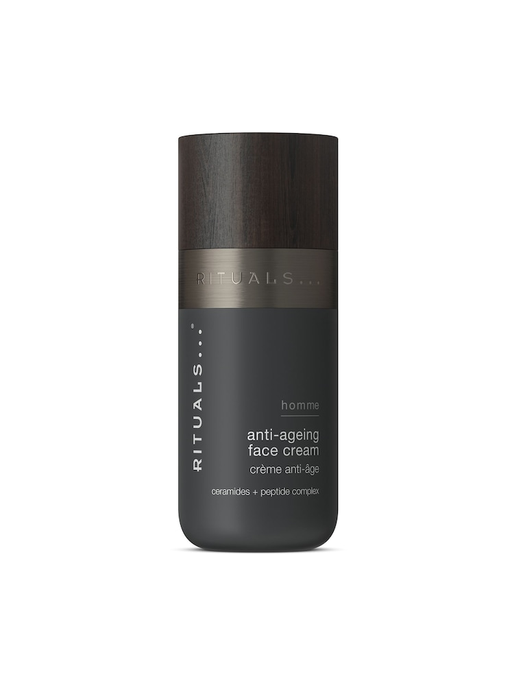 Rituals Homme Anti-Ageing Face Cream Ceramides + Peptide Complex 50ml - Image 1 of 5 Rituals Homme Anti-Ageing Face Cream Ceramides + Peptide Complex 50ml - Image 1 of 5
