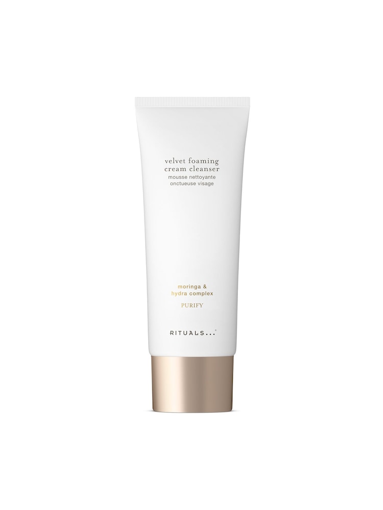 Rituals Velvet Foaming Cream Cleanser Moringa + Hydra Complex 125ml - Image 1 of 5 Rituals Velvet Foaming Cream Cleanser Moringa + Hydra Complex 125ml - Image 1 of 5