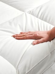 Christy White Cloud Loft Down-Like 5cm Mattress Topper - Image 3 of 4