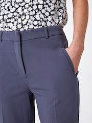Roman Grey Long Straight Leg Stretch Trousers - Image 5 of 5
