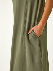 Roman Relaxed T-Shirt Stretch Dress - Image 5 of 5