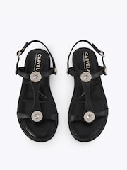 Carvela Black Amalia Sandals - Image 2 of 4